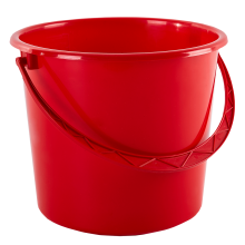 Round pail 8L (red)