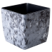 Вазон "Квадро" низкий 16х16х15,5см. Stone (далматинская яшма)