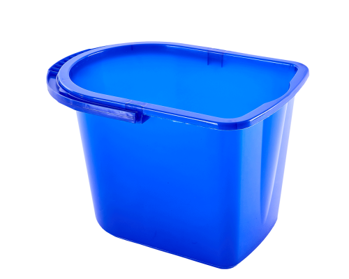 Rectangular pail 14L (blue)