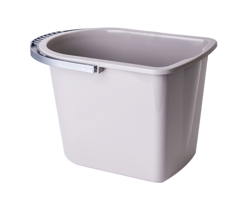 Rectangular pail 14L (cocoa)