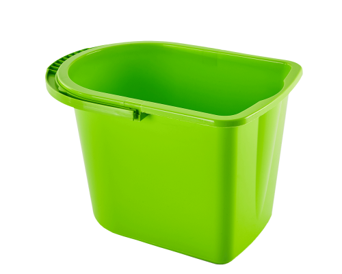 Rectangular pail 14L (olive)