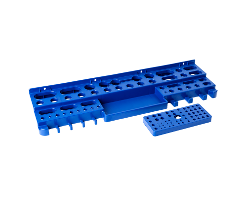 Shelf tools organizer with insert 540x150x55mm (blue)