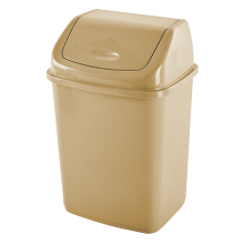 Garbage bin 10L (creamy)