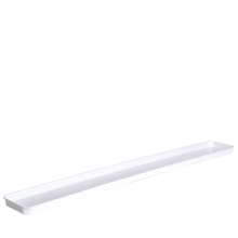 Tray "Dama" balcony 100x18cm (white)