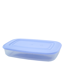 Food storage container rectangular 1,5L (transparent / lilac)