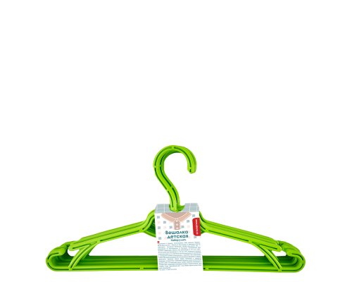 Children's hanger (5 pcs) (olive)