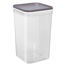 Container for bulk products "Fix" 1,3L (transparent / cocoa)