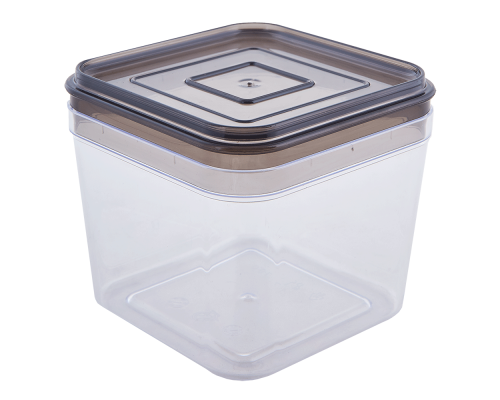 Container for bulk products 0,6L (transparent / transparent brown)