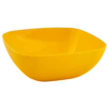 Plate deep 150x150x55mm (dark yellow)