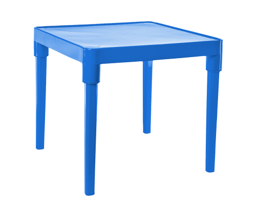 Children's table (light blue)