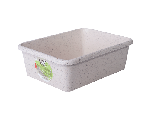 Universal tray 182x136x60mm ECO WOOD (white rose)