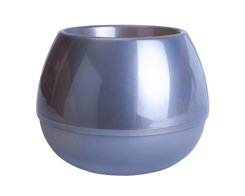 Flowerpot "Sphere" d10cm (gray pearl)