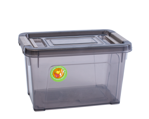 Container "Smart Box" 0,65L (brown transparent / cocoa)