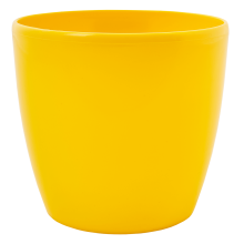 Flowerpot "Matilda" 16x15cm (dark yellow)