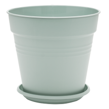 Flowerpot "Gloria" with tray 23,1x22,1cm (segebrush)