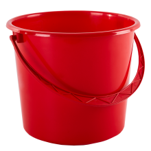 Round pail 14L (red)
