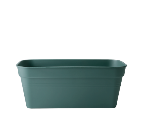 Flowerpot "Gloria" balcony 40x18cm (green)