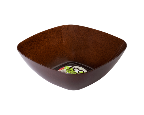 Salad bowl 240x240x95mm ECO WOOD (brown)