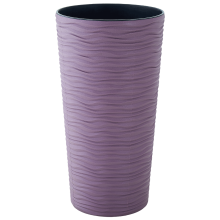 Flowerpot "Fusion" with insert d16x30cm (violet)