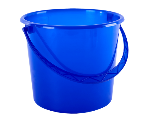 Round pail 8L (blue)