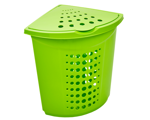 Laundry bin corner 45L (olive)