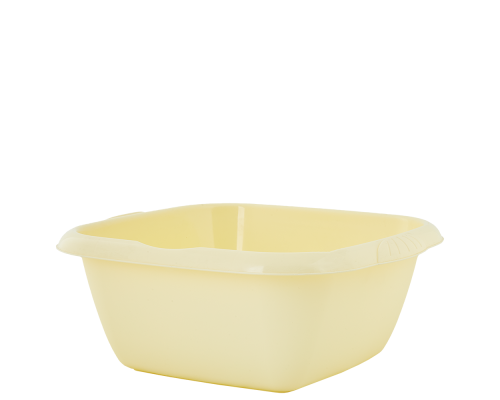 Square basin "Euro" 12L (yellow)