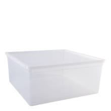 Storage box "Euro" 17,5L (transparent)