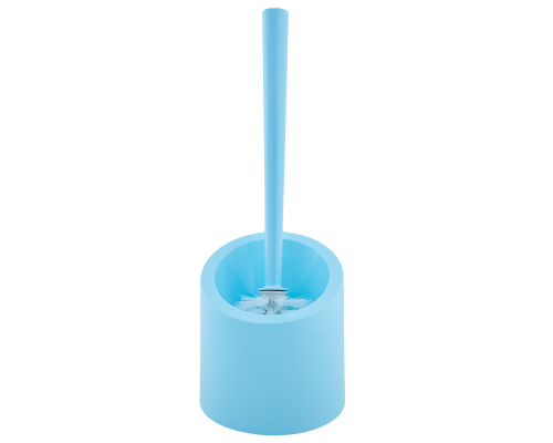 Toilet brush with stand "Aqua" (ice blue)