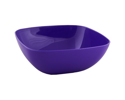 Plate deep 150x150x55mm (dark lilac)