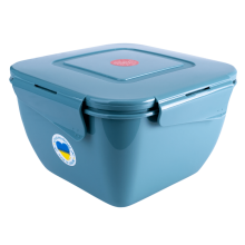 Universal container "Fiesta" square 0,9L (gray blue)