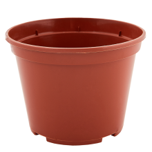 Round plant pot 14,0x10,5cm (terracotta)