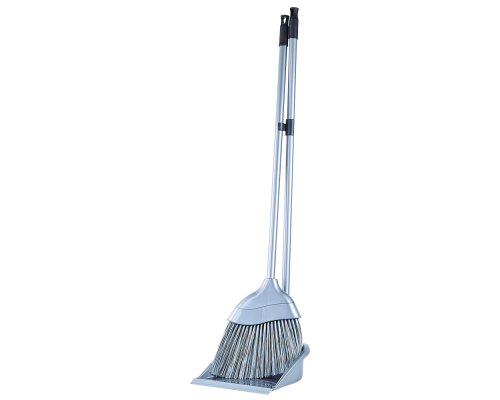 Set of broom and scoop "Euro" (gray / gray)