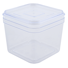 Container for bulk products 0,6L (transparent / transparent)