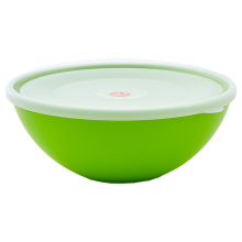 Bowl with lid 0,8L (olive / transparent)