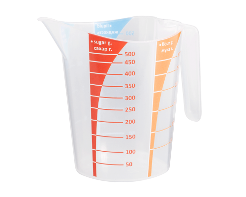 Measuring cup 0,5L (transparent)