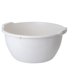 Round basin 8L (white rose)