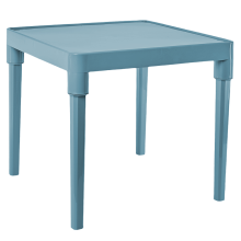 Children's table (gray blue)