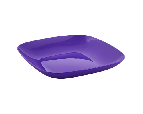 Plate 190x190x28mm (dark lilac)