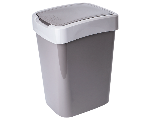 Garbage bin Euro 10L (cappuccino / cocoa)