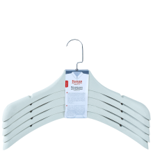 Outwear hanger 45x8cm (5pcs) (white rose)