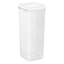 Container for bulk products "Fix" 2,25L (transparent / white)