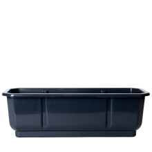 Flowerpot "Dama" balcony 50x18cm (granite)