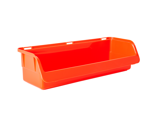 Long storage bin 275x100x70mm (orange)