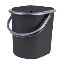 WC bucket 22L (granite / gray)
