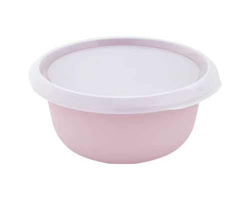 Kitchen bowl with lid 2,75L (freesia / transparent)