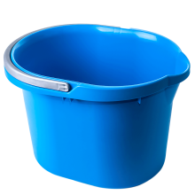 Pail for cleaning 15L (light blue)