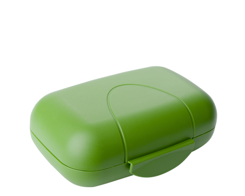 Traveling soap dish (khaki)