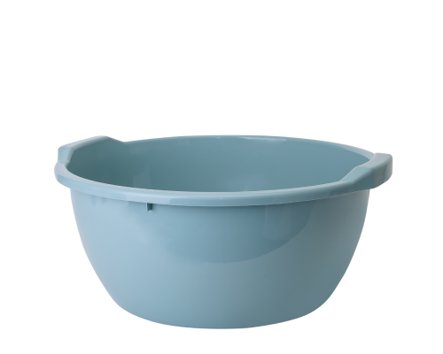 Round basin 24L (gray blue)