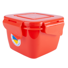 Universal container "Fiesta" square 0,45L (orange)