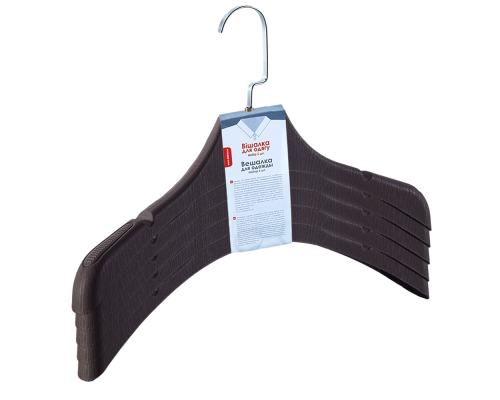 Small hanger 39x4,5cm (5pcs) (dark brown)